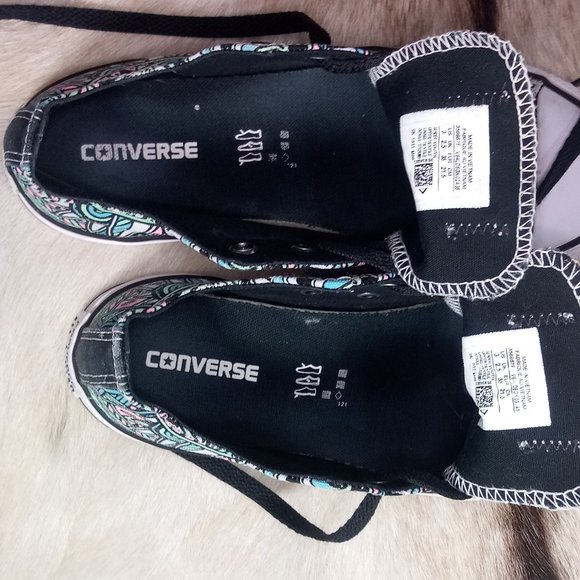 CONVERSE ALL STARS LOW TOPS MANDALA PRINT - Picture 8 of 11